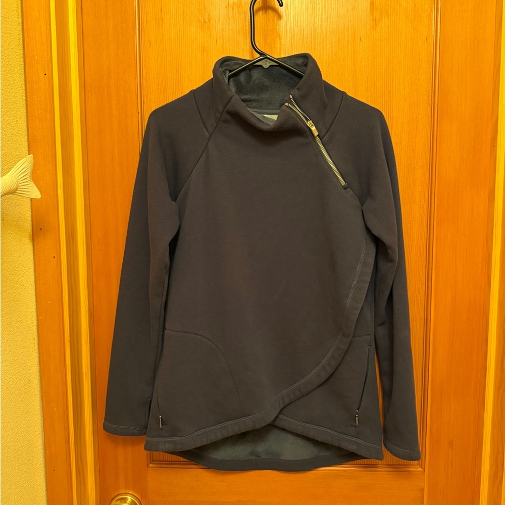 ATHLETA Cozy Karma Pullover Wrap-Front Asymmetrical - Picture 7 of 12